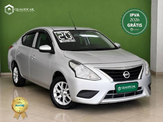 NISSAN VERSA 1.6 16V FLEXSTART S 4P MANUAL NISSAN VERSA 1.6 16V FLEXSTART S 4P MANUAL
